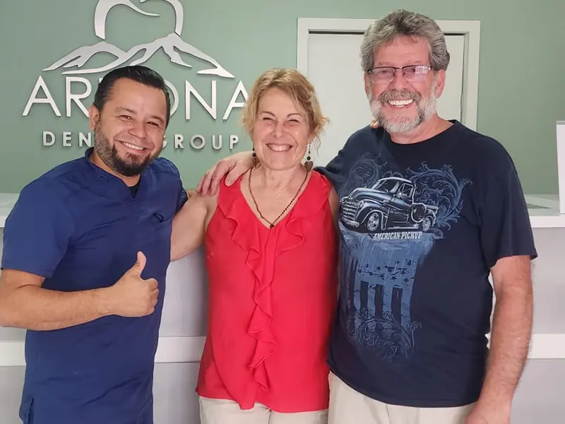 Relaxed patient during painless root canal procedure