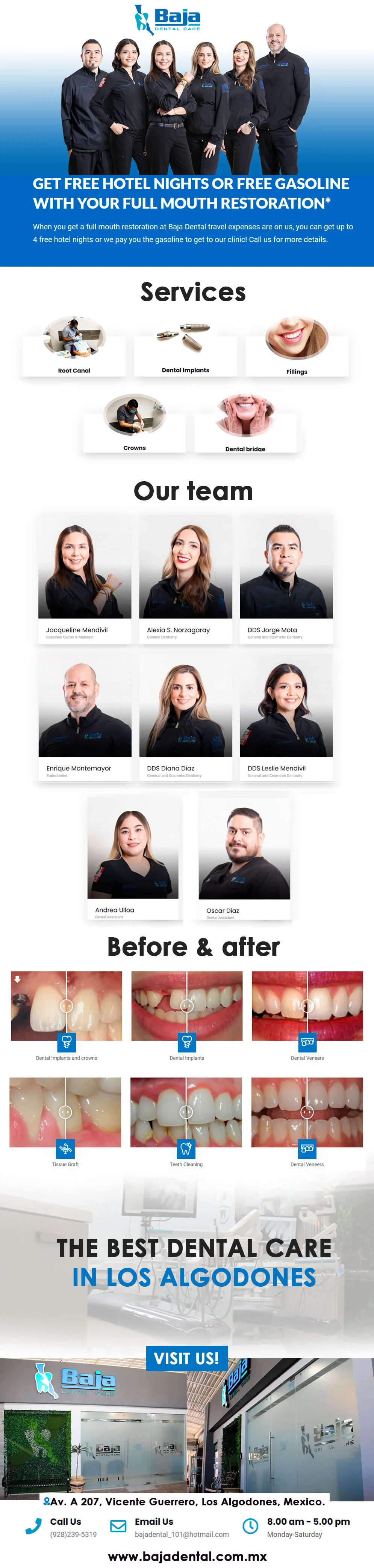 Baja Dental Care - Dentists in Los Algodones