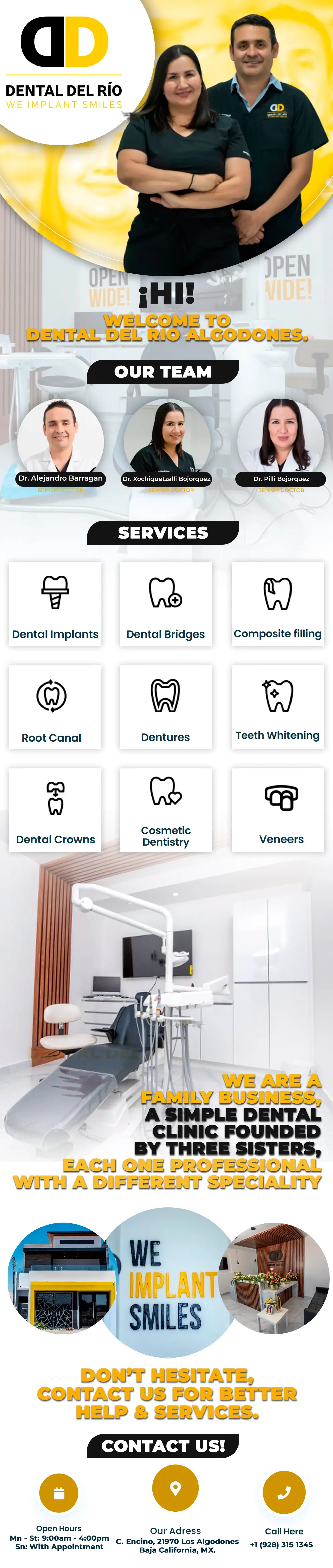 Dental del Rio Dra. Xochiquetzally Bojorquez - Dentists in Los Algodones