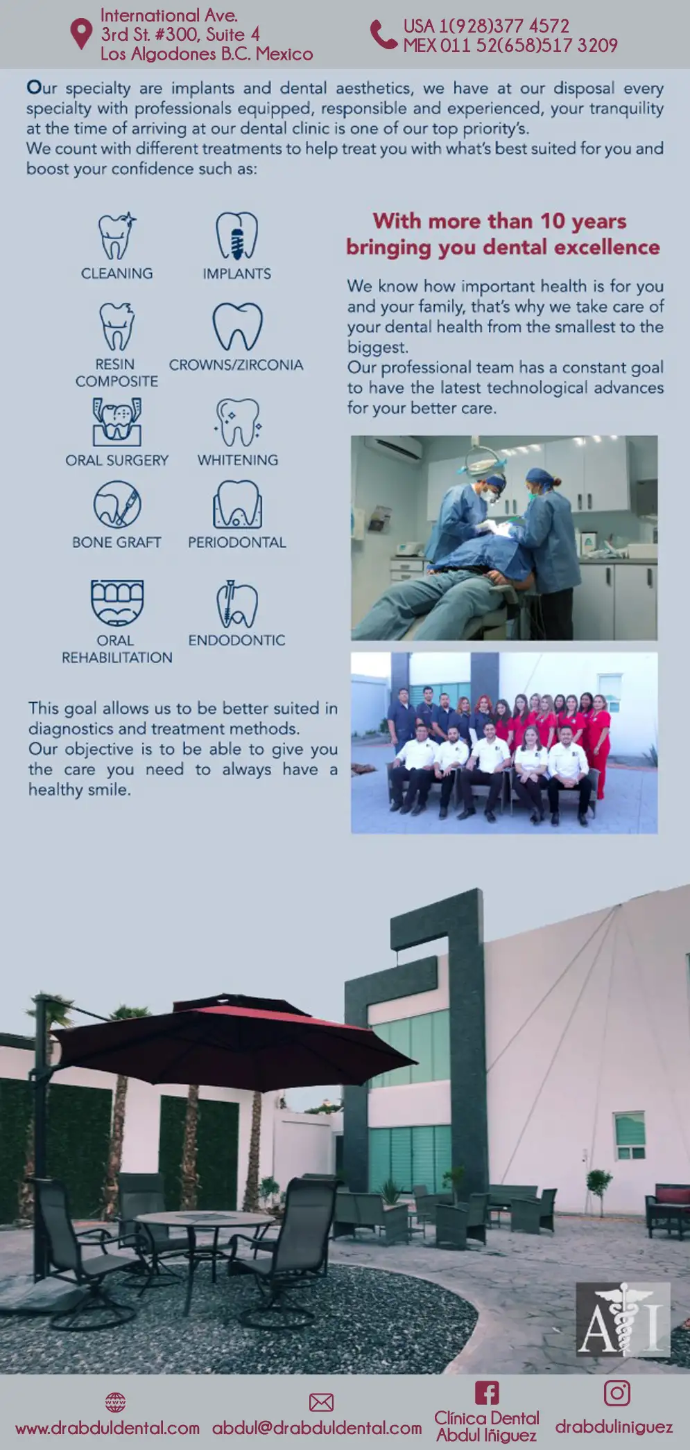 DR. ABDUL INIGUEZ Implant & Cosmetic - Dentists in Los Algodones