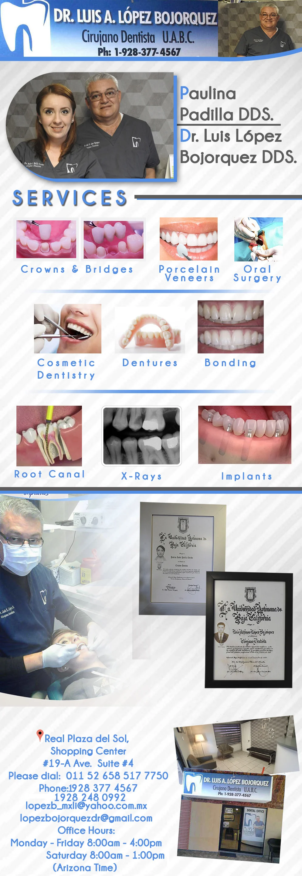 DR. LUIS A. LOPEZ BOJORQUEZ - Dentists in Los Algodones
