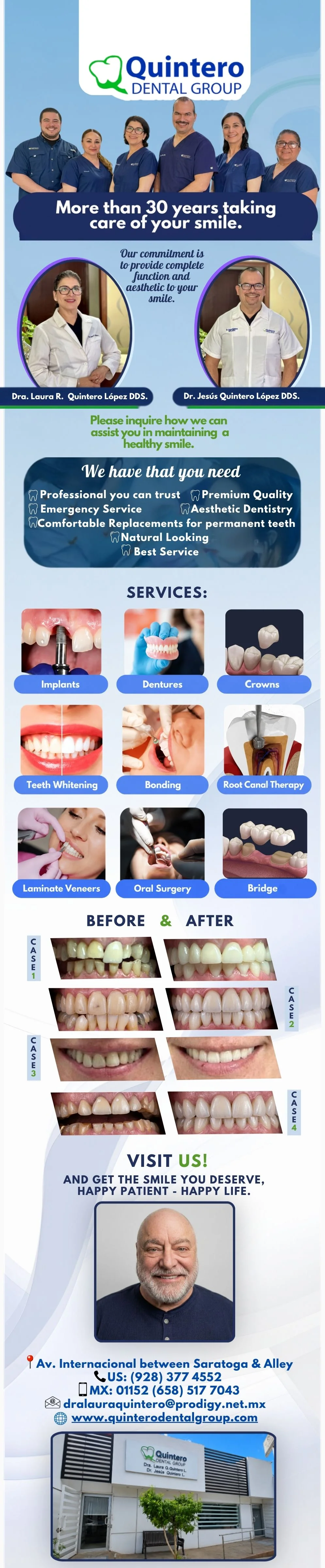 Dra. Laura Quintero L. QUINTERO DENTAL GROUP - Dentists in Los Algodones