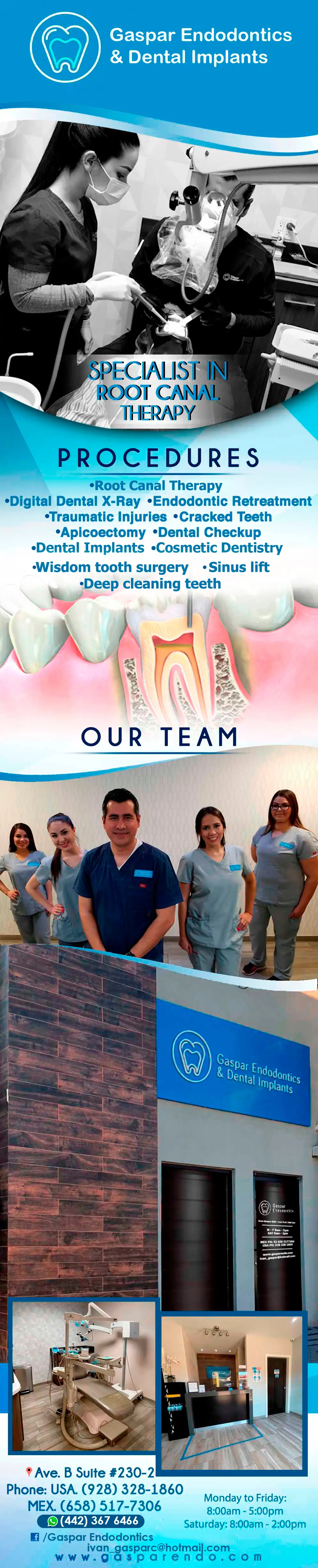 GASPAR ENDODONTICS Ivan Gaspar DDS - Dentists in Los Algodones