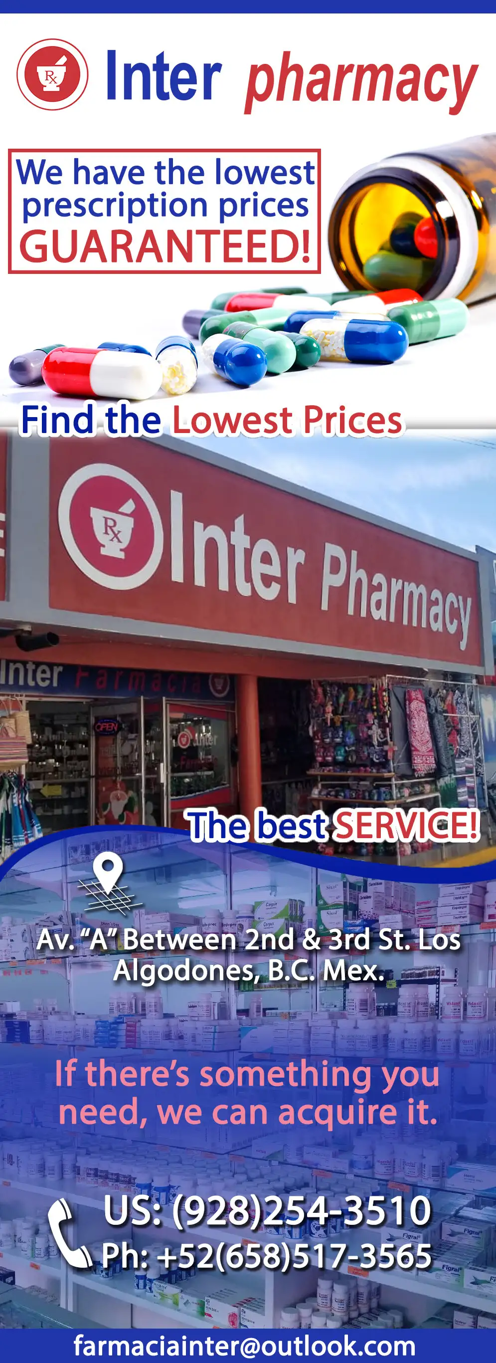 Inter Pharmacy - Pharmacies in Los Algodones