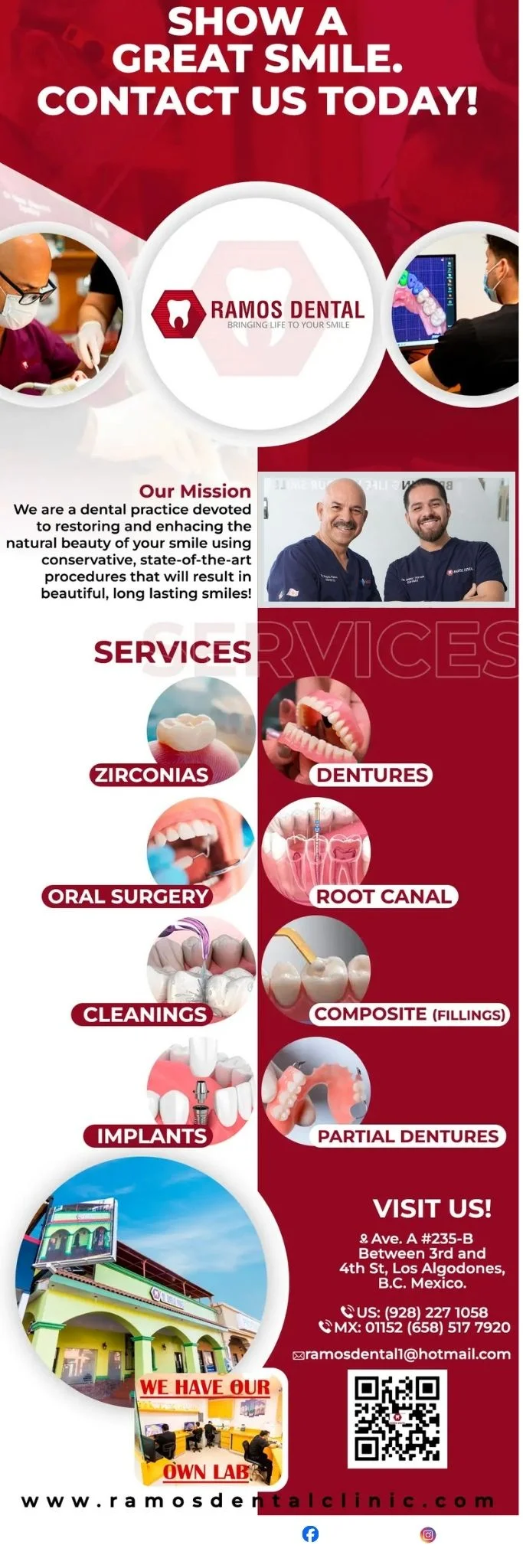 RAMOS DENTAL Dr. Rogelio Ramos DDS - Dentists in Los Algodones